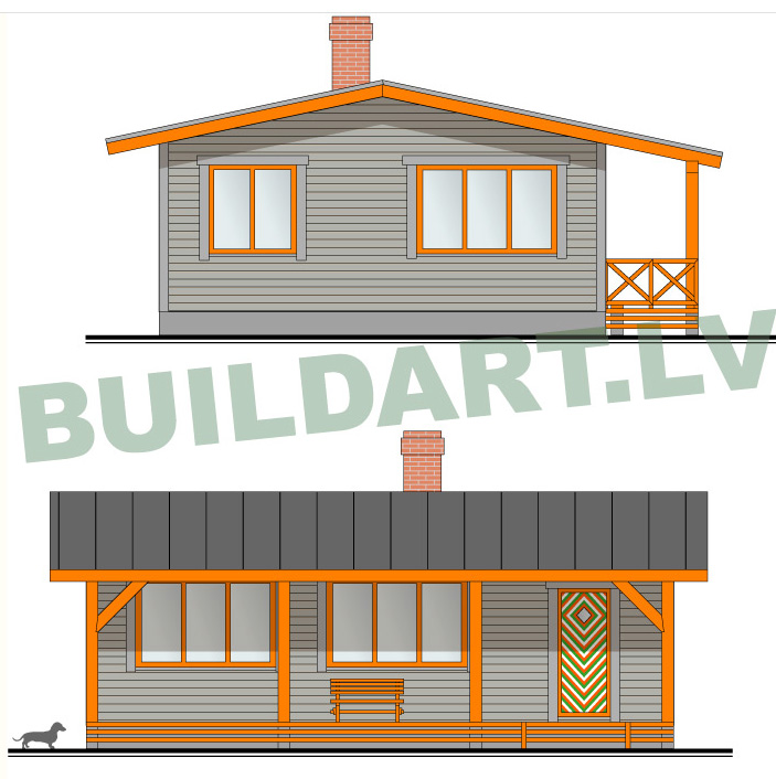 Mazas omulīgas mājiņas projekts - Namiņš vecākiem