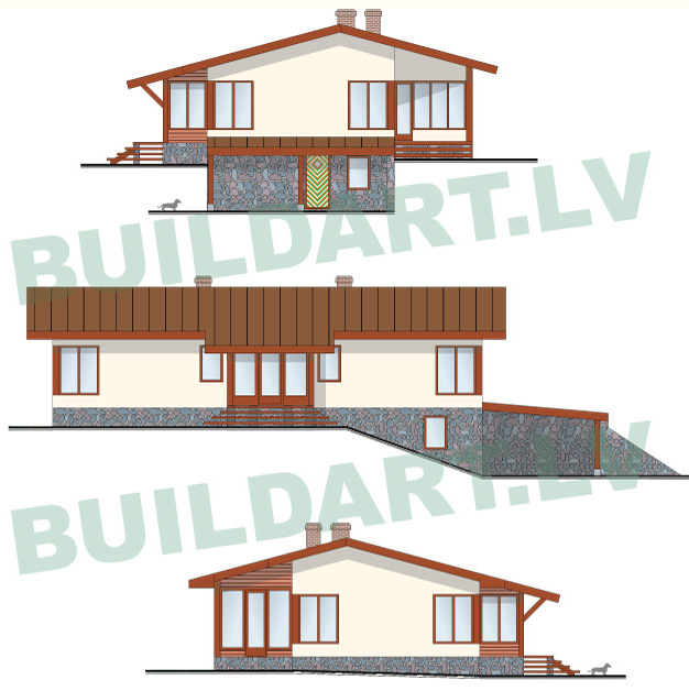 Dzīvojamās mājas projekts Anita