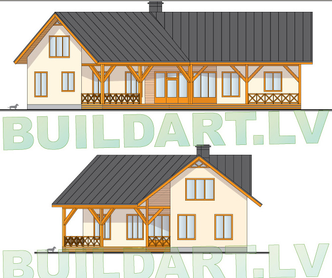 Dzīvojamās mājas projekts Kārlis