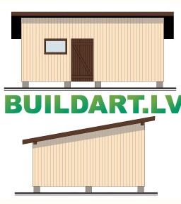 Saimniecības ēkas projekts