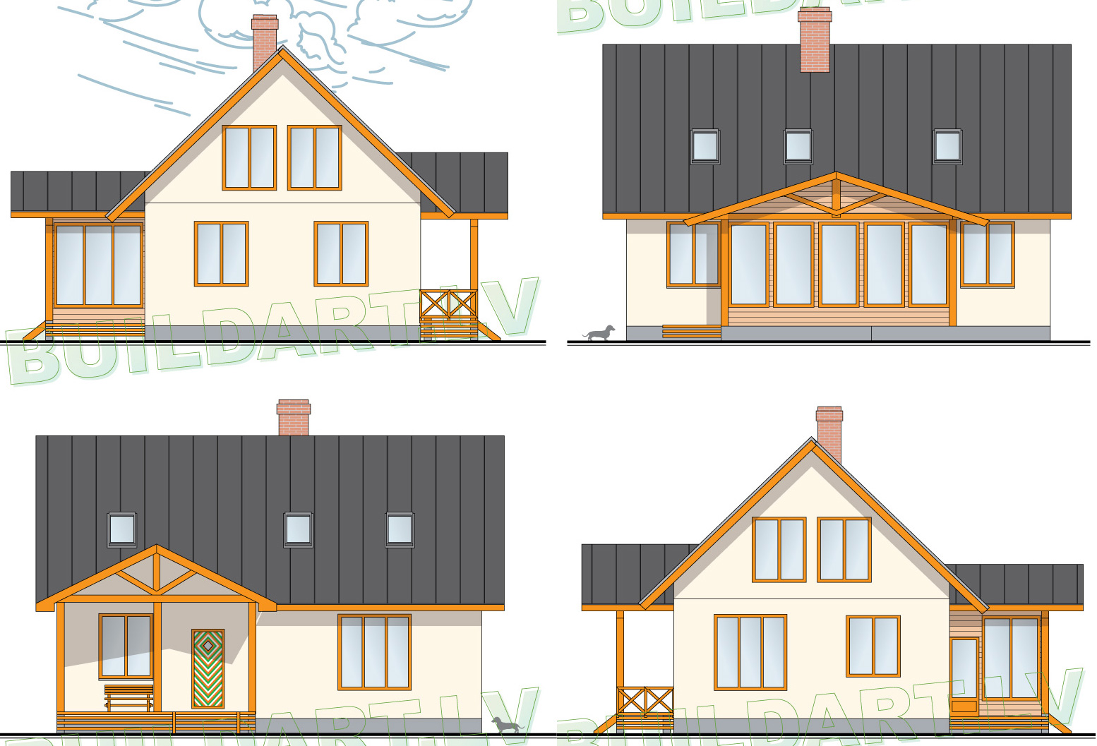 Mājas projekts Vineta