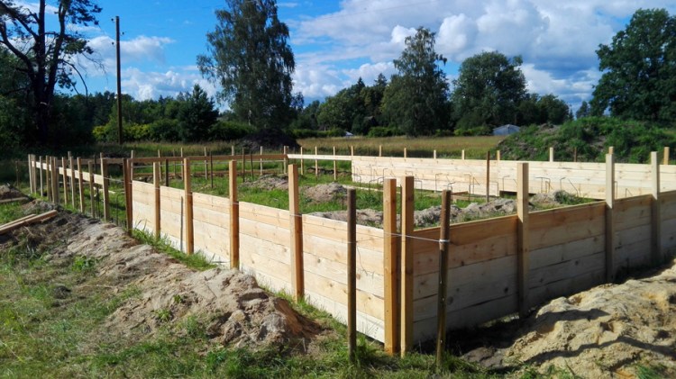 Dzīvojamās mājas projekts "Lauma", būvniecības procesa bildes