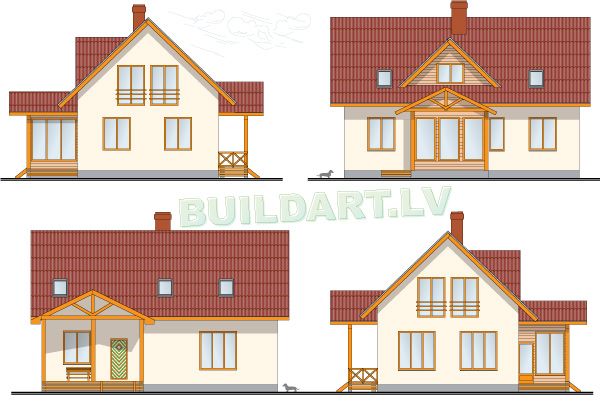 Mājas projekts "Matīss"