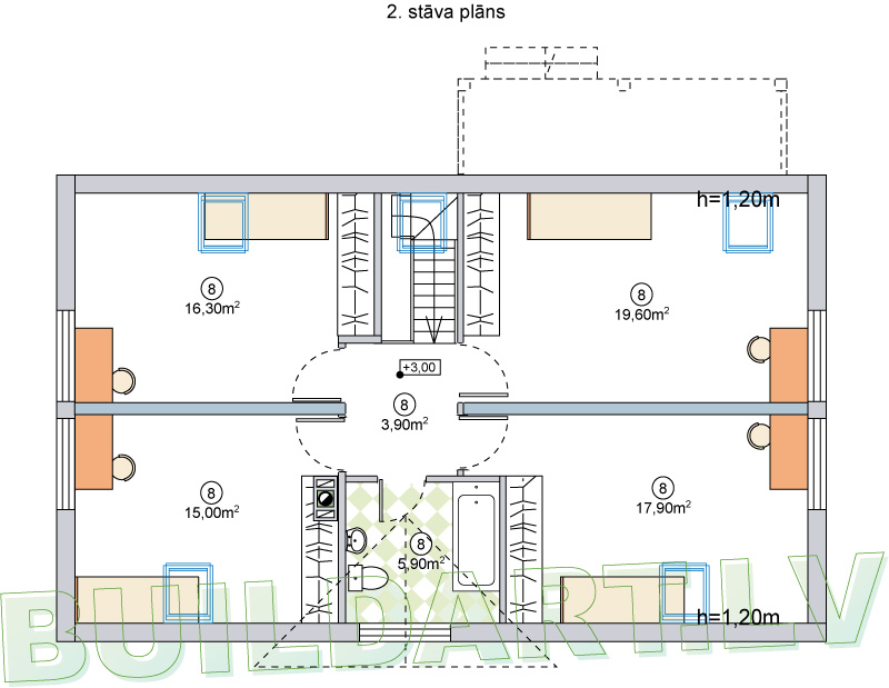 Mājas projekts "Matīss"