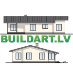 projektsandris_02Dzīvojamā māja vienā stāvā - projekts "Andris"