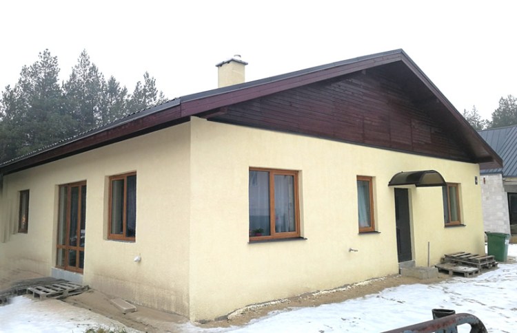 Projekts Artūrs, uzbūvētās mājas bildes