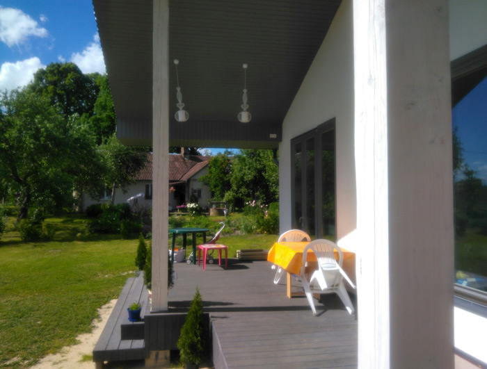 Mājas projekts "Eižens", uzbūvētās mājas bildes