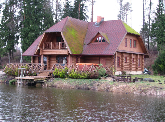 Realizēts viesu nama projekts, bildes