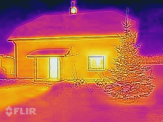 Projekts "Ansis" ēkas termogrāfija