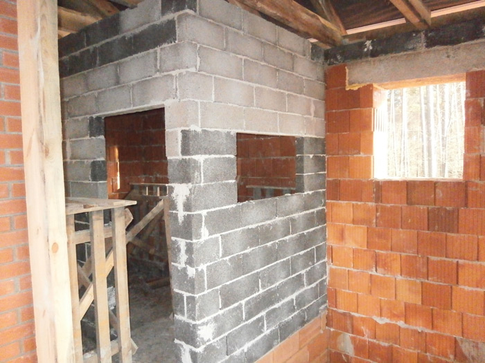 Ekonomiskas, ērtas divstāvu mājas projekts 110kvm, būvniecības bildes