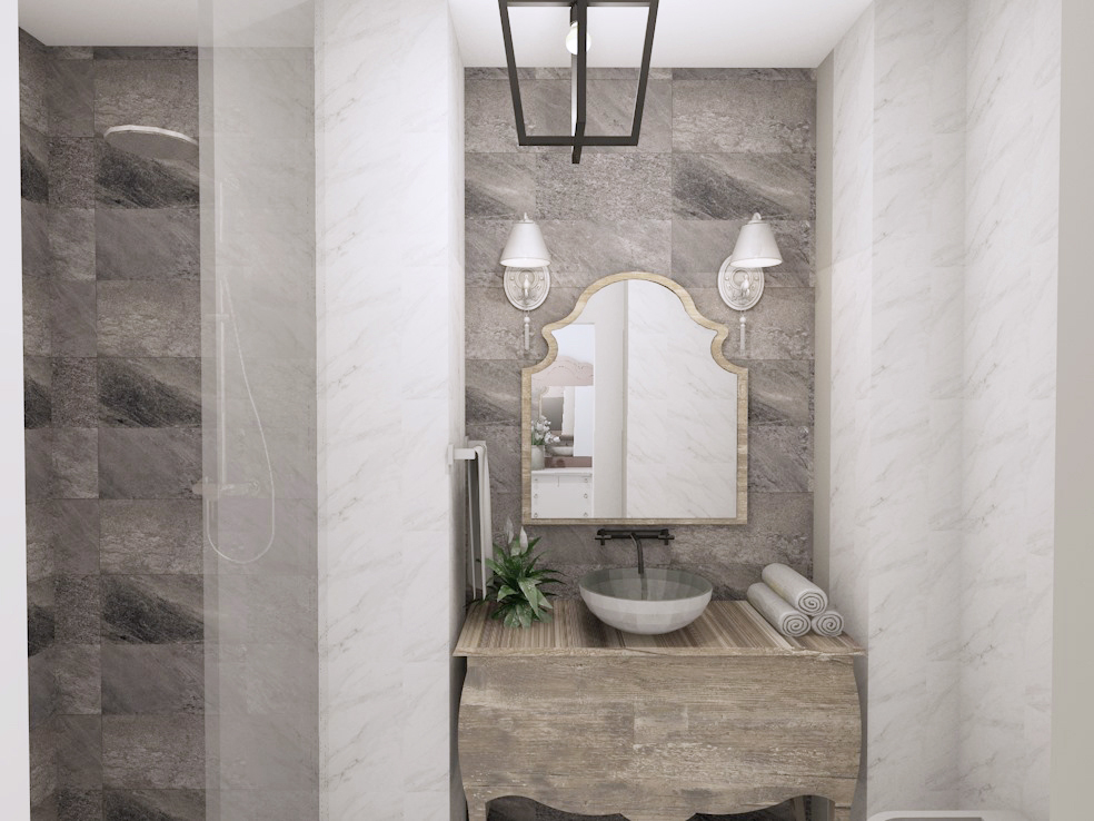 Dzīvojamās mājas rekonstrukcijas projekts - vizualizācijas