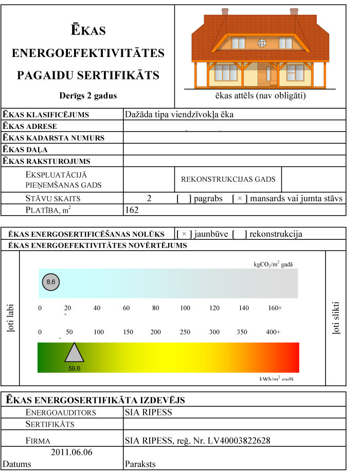 Pasīvās mājas energoefektivitātes aprēķins