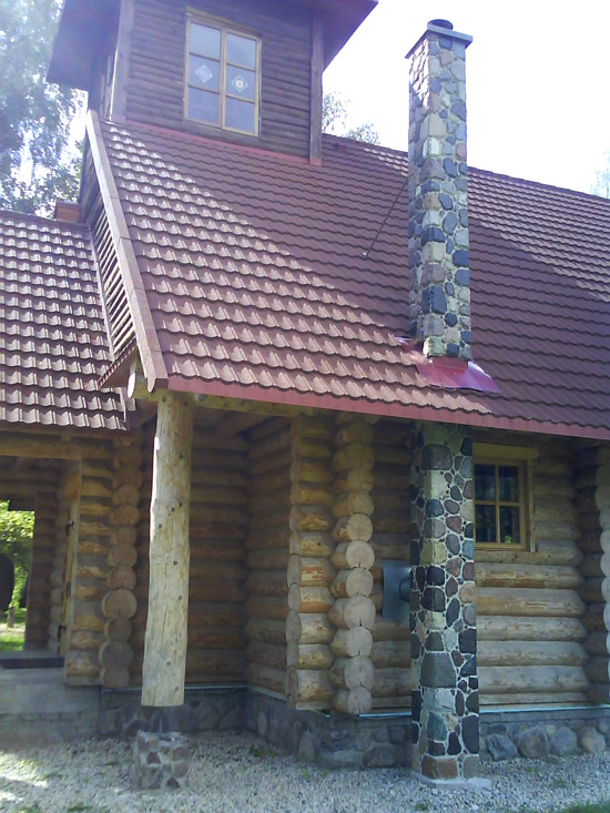 Guļbūves baznīcas projekts Lēdmanē, fasāžu foto attēli