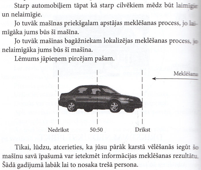 Kā ar svārsta palīdzību noteikt pirkuma vērtīgumu?