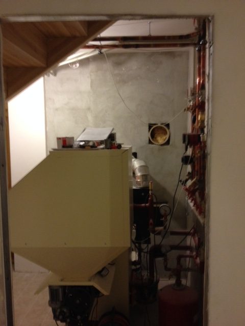 Koka statņu, koka karkasa mājas projekts, mājas projekts "Mārtiņš", būvniecības procesa bildes