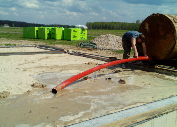 Dzīvojamās mājas projekts RITA, būvniecības process pašu spēkiem, bildes