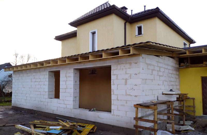 Dzīvojamās mājas rekonstrukcijas projekts - fotogrāfijas