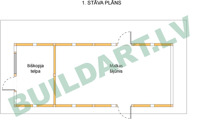 Šķūņa projekts - plāns