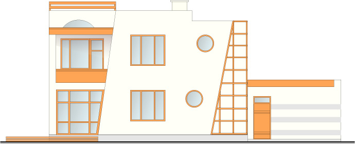 Dzīvojamās mājas projekts, fasāžu versijas