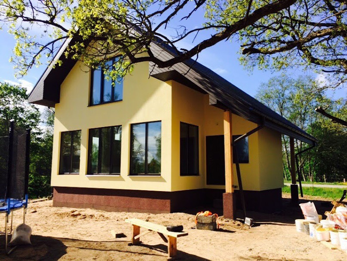 Pirts projekts - "Divi vienā" uzbūvētās pirts foto