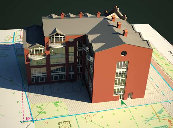 Vizualziācija darījumu centra projektam