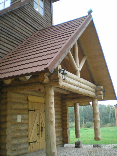 Guļbaļķu baznīca Lēdmanē, projekts