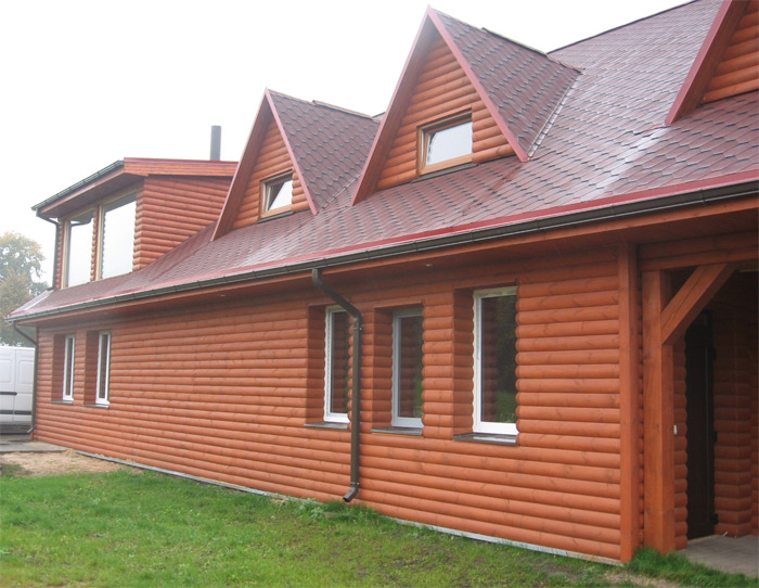 Viesu nama projekts, fasādes