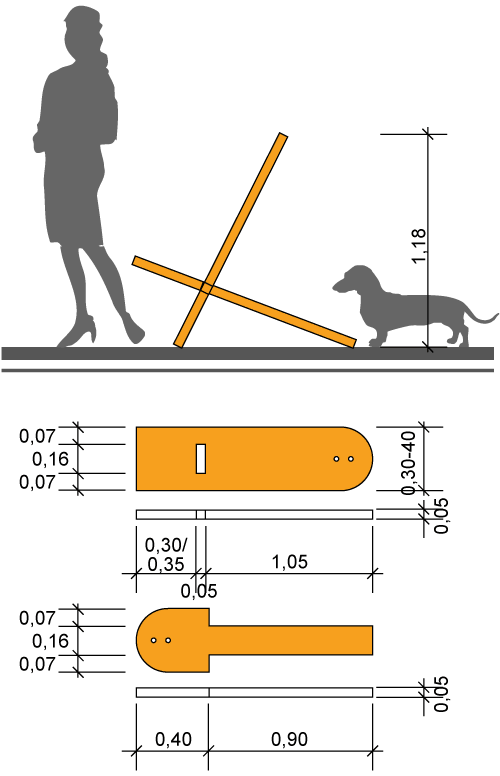 Vienkāršs ātri izgatavojams dārza krēsls