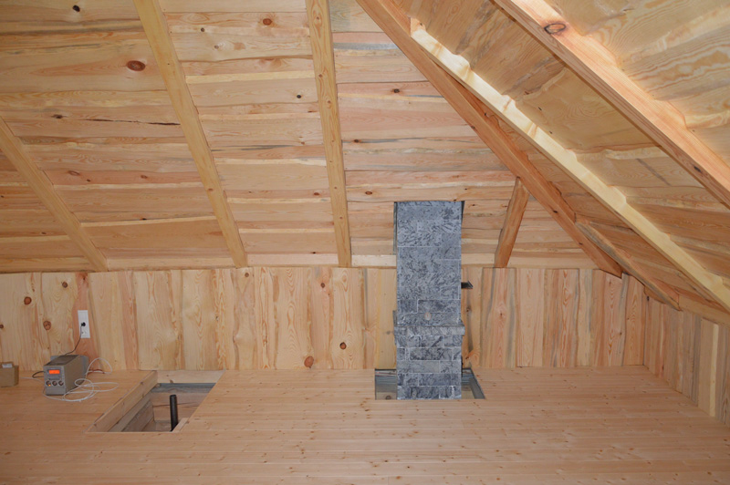 Brīvdienu mājas projekts "Jānis", uzbūvētās mājas bildes