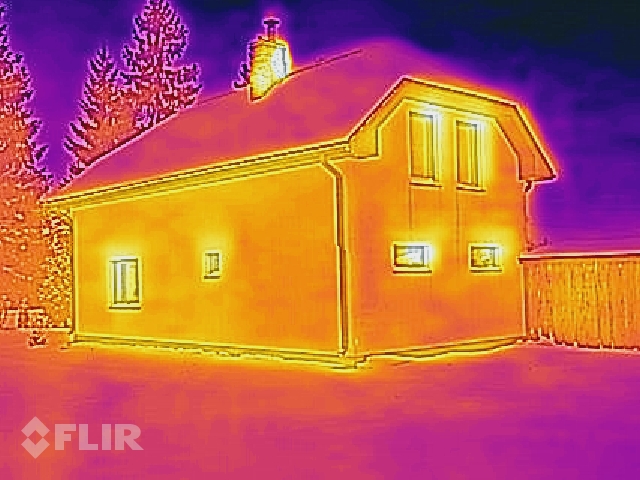 Projekts "Ansis" ēkas termogrāfija
