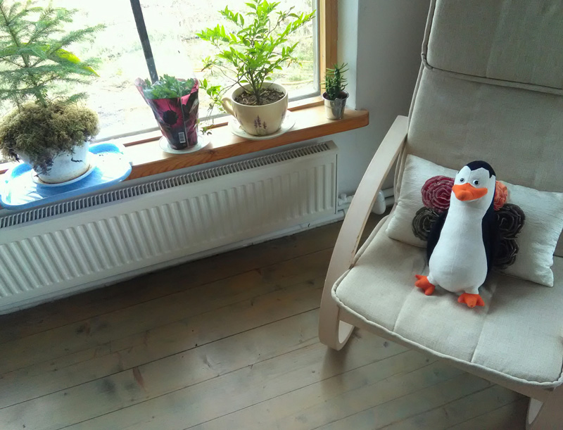 Pašrocīgi būvēta māja pēc projekta "Ansis" - būvniecības process, apkures ievilkšana paša spēkiem.