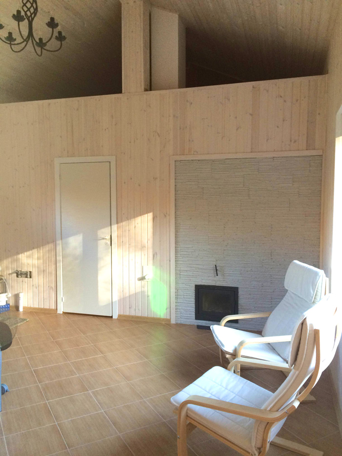 Rekonstrukcijas projekts - pirts un atpūtas telpas pie dzīvojamās mājas, uzbūvētās ēkas bildes