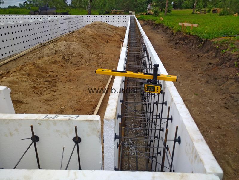 Pašrocīga būvniecība - pamatu veidņi