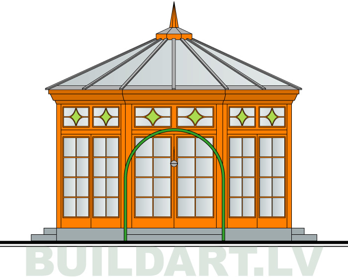 Oranžērijas projekts, fasāde