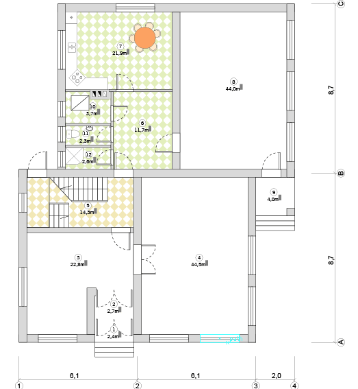 Dzīvokļu māja Rīgā, projekts