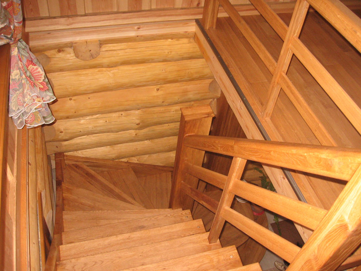 Guļbaļķu pirts projekts, interjers