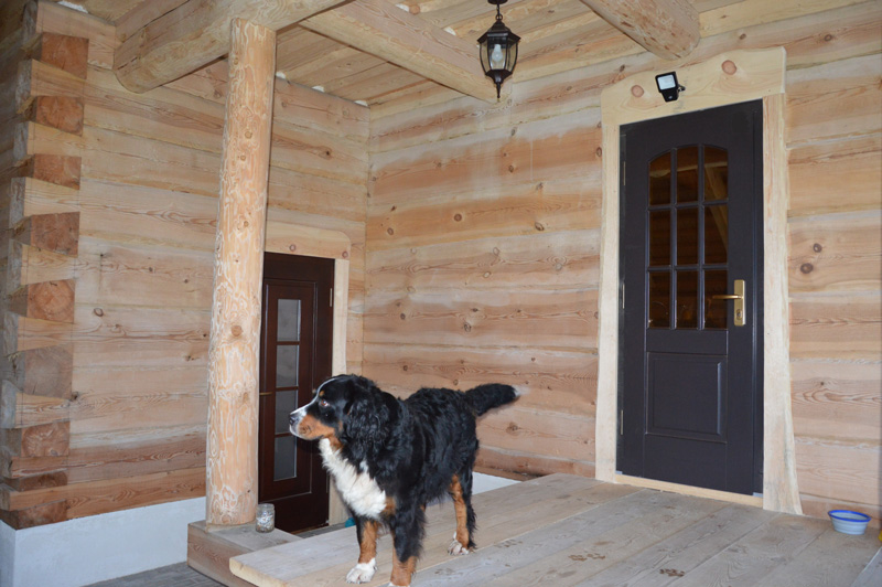 Brīvdienu mājas projekts "Jānis", uzbūvētās mājas bildes