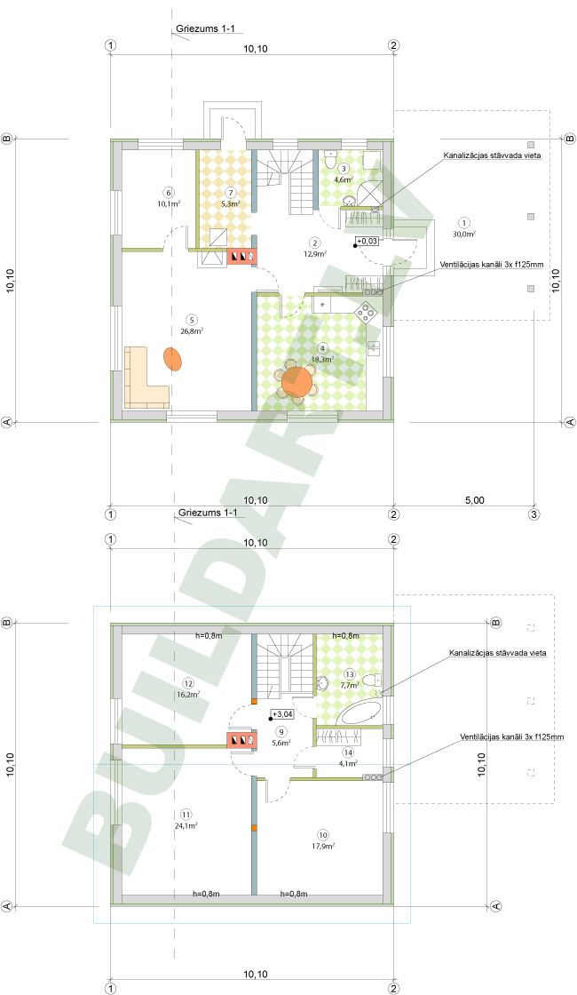 Ekonomiska ģimenes māja 140m2 Ekonomiska ģimenes māja 140m2