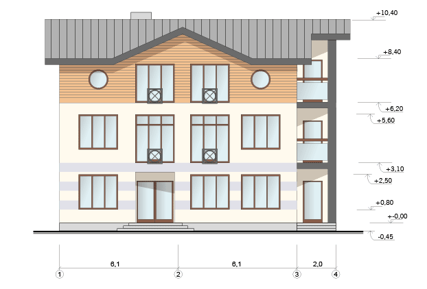Dzīvokļu māja Rīgā, projekts