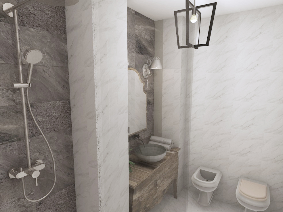 Dzīvojamās mājas rekonstrukcijas projekts - vizualizācijas