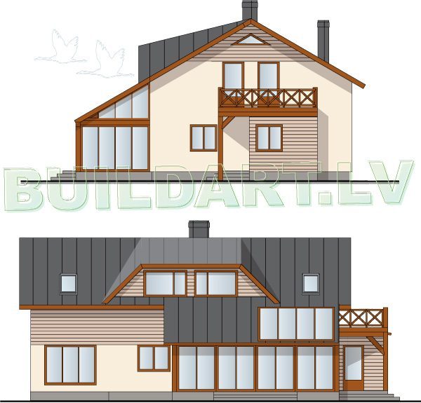 Dzīvojamās mājas rekonstrukcijas projekts