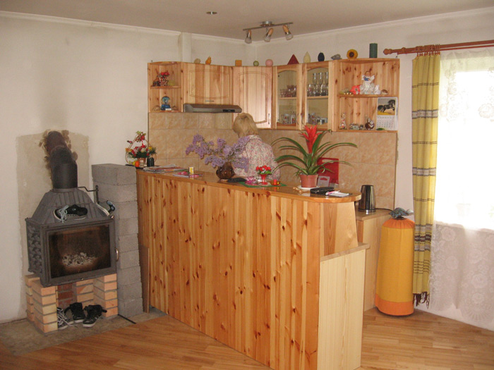 ekonomiskas mājas projekts - interjera foto