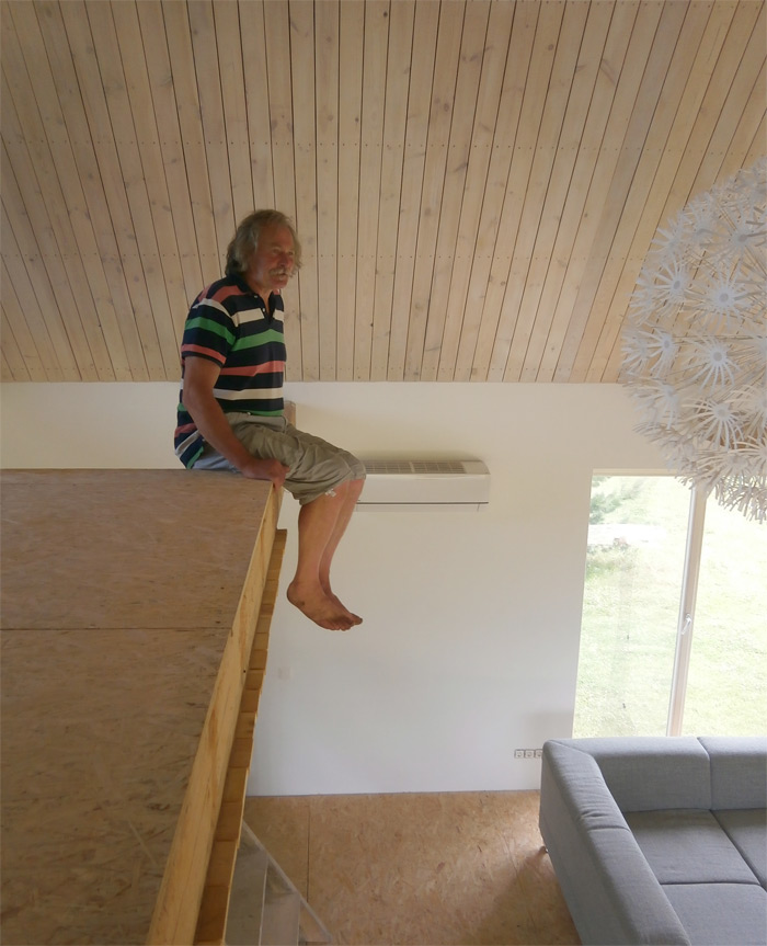 Atpūtas mājas projekts, māja uzbūvēta pašu spēkiem, būvniecības process bildēs