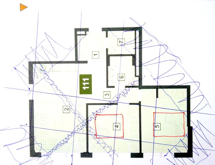 Āderu noteikšana, āderu plāni