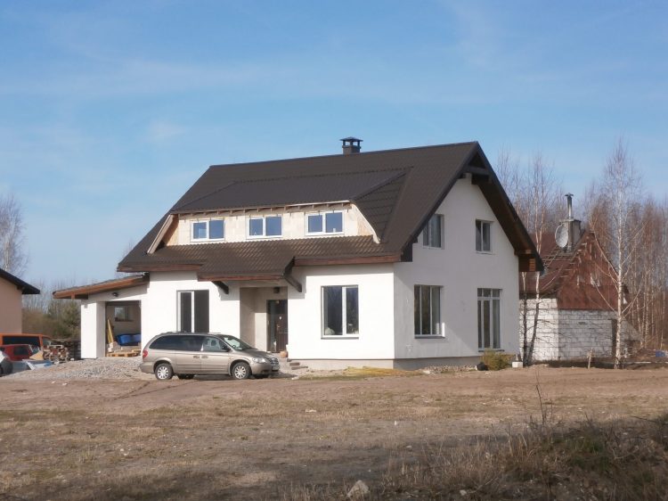 Mājas projekts "Aleksis", pilnā versija (180 kvadrātmetri)