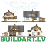 Mājas projekts "Aldis MAX" ar plašām augšstāva telpām