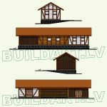 Saimniecības ēkas projekts lauku sētai