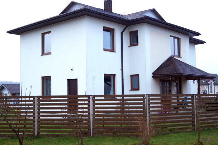 Savrupmājas projekts, māja 3 paaudzēm, realizētās ēkas foto