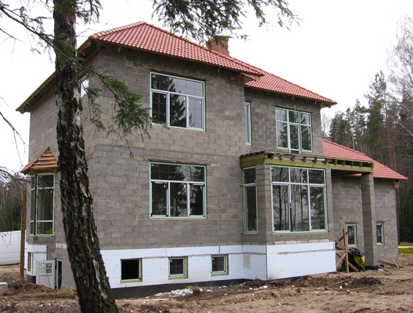 Plaša savrupmāja, projekts, 400m2