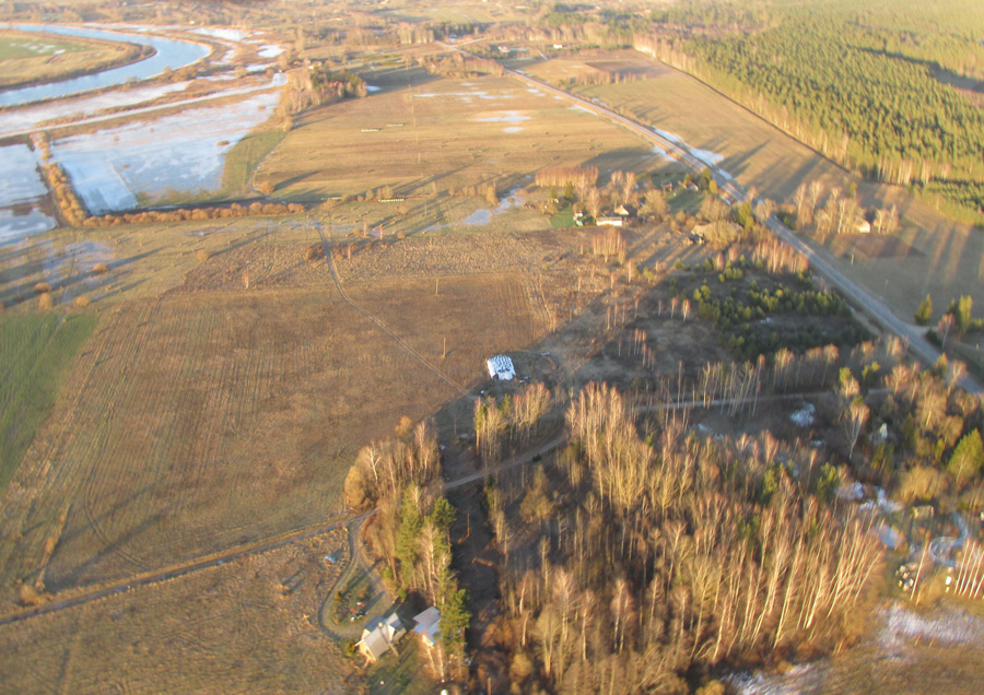aerofoto - Latvijas ainava - Zemgale